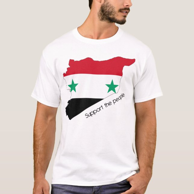 Syrien - stötta folket tee (Framsida)