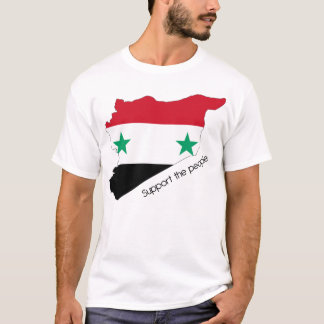 Syrien - stötta folket tee shirt