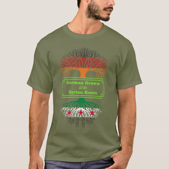Syrien,Syrien,Free syria Flagga. T Shirt (Framsida)
