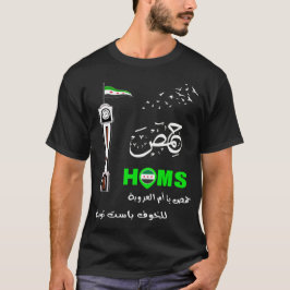Syrien,Syrien,Free syria Flagga. T Shirt