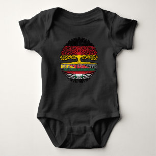Syrien Syrisch Deutsch Deutschland Baum Wurzel T Shirt