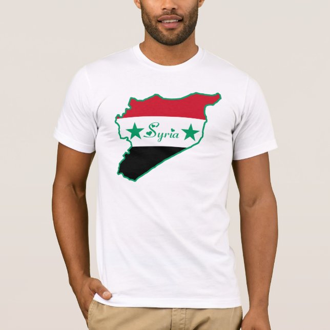 Syrien T-tröja T-shirt (Framsida)