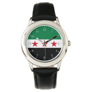 Syriens flagga armbandsur
