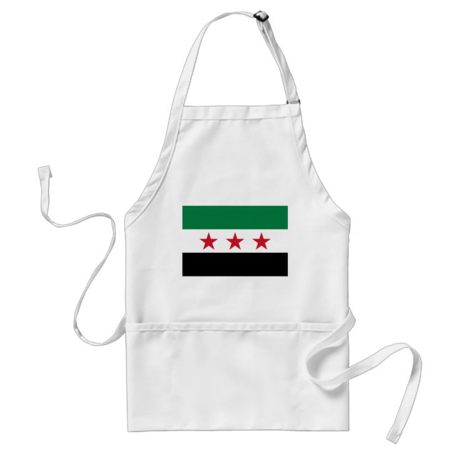 Syriens flagga förkläde (Framsidan)