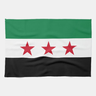 Syriens flagga kökshandduk