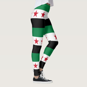 Syriens flagga leggings