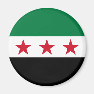 Syriens flagga magnet