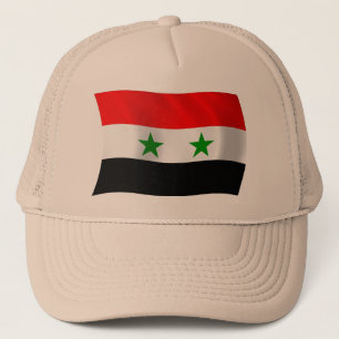 Syriens flagga mössa truckerkeps