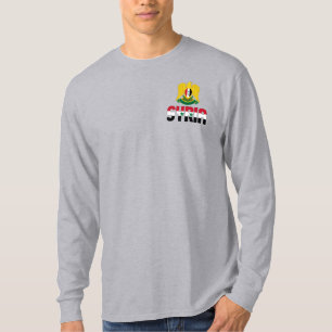 Syriens Flagga och Jackande av Arm Patriotic T Shirt