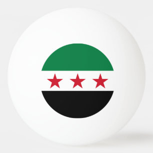 Syriens flagga pingisboll