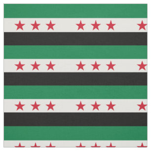 Syriens flagga tyg