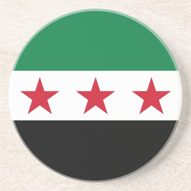 Syriens flagga underlägg (Framsidan)