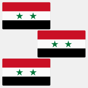 Syriens gamla flagga klistermärke