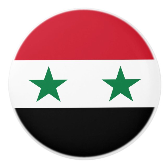 Syriens gamla flagga knopp (Framsidan)