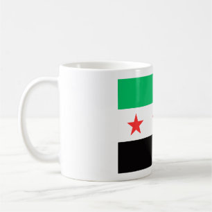 Syriens nya frihet Syrien, fri efter revolution fl Kaffemugg