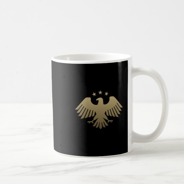 Syriens nya visuella identitet, Free Syria Eagle 2 Kaffemugg (Höger)