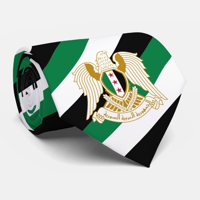 Syriens rand, Oberoende, Syriens Flagga Slips (Rullad)