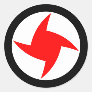 Syriens Social nationalist Party, Syrien flagga Runt Klistermärke