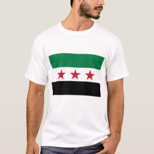 Syriens t-shirt, Syriens Flagga, Självständighet T Shirt