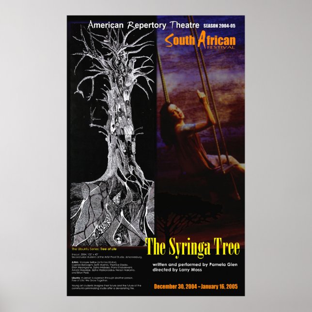 SYRINGA TRÄD POSTER (Framsidan)