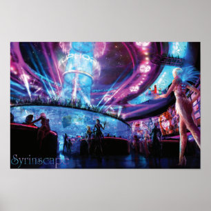Syrinscape Cyberpunkdisko Poster