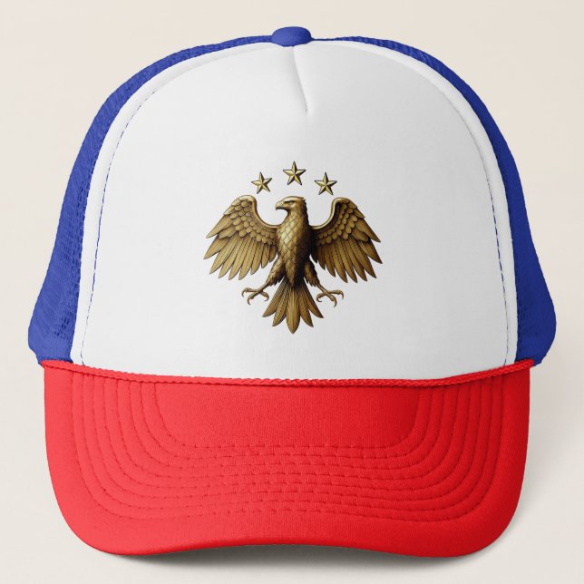Syriskt modernt identitetsörnemblem T-shirt Keps (Framsida)