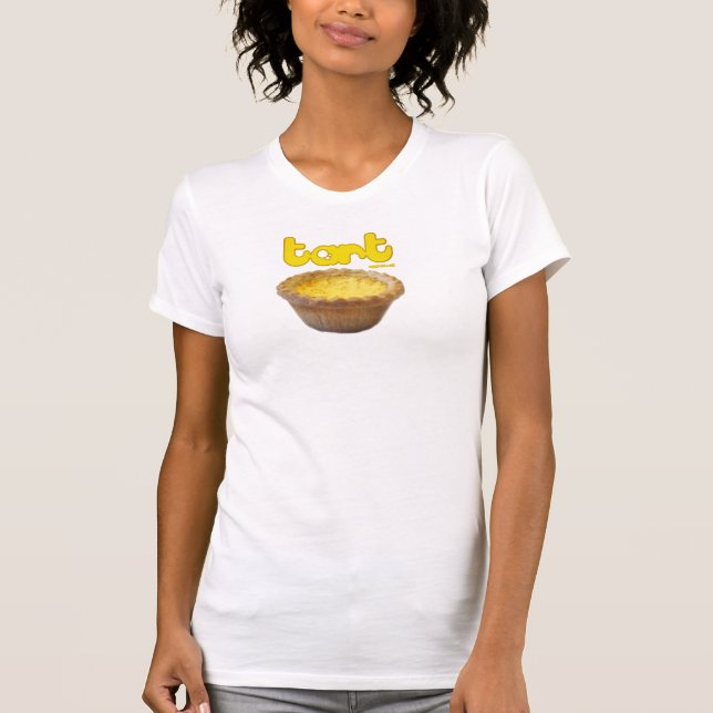 Syrlig Custard T Shirt (Framsida)