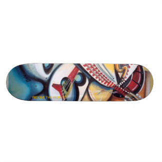 Syrlig Jazz by: Albert gåta Skateboard Bräda 20 Cm