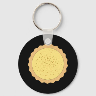 Syrlig Pie. för Custard Nyckelring
