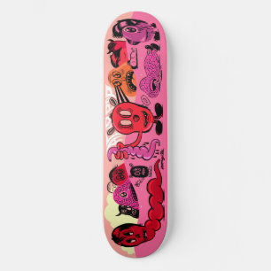 Syrlig pop 1 old school skateboard bräda 21,6 cm