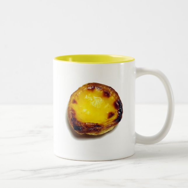 Syrlig portugisisk custard Två-Tonad mugg (Höger)