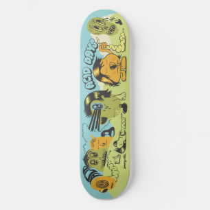 Syrliga dagar 2 skateboard bräda 21,5 cm