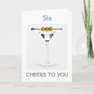 **SYRRAN** BEKÄMPNING PÅ DITT BIRTHDAG MARTINI STI KORT