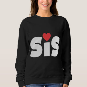Syrran Sister Big Little Kärlek T Shirt