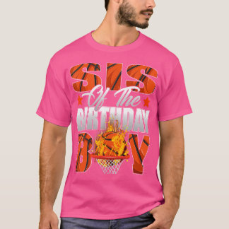 Syrran till födelsedagskorgen Basketball Bday Cele T Shirt