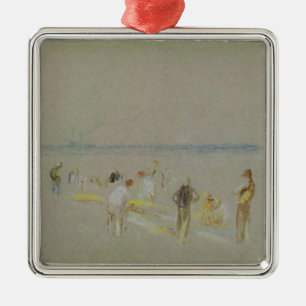 Syrsa för Joseph Mallord William turner på Julgransprydnad Metall