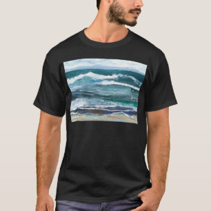 Syrsa hav - gåvor för havvågarstrand t-shirt
