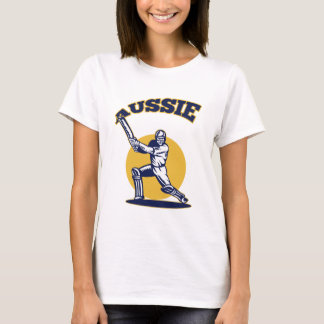 syrsaspelarebatsman retro Australien Tee