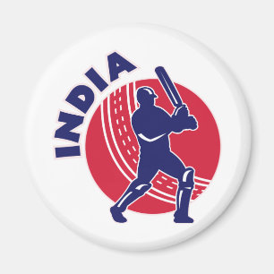 syrsasportbatsman som slår till Indien Magnet