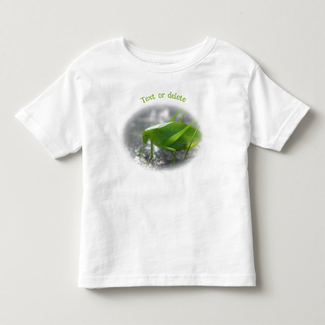 Syrsgräshoppa Natur Personlig T Shirt (Framsida)