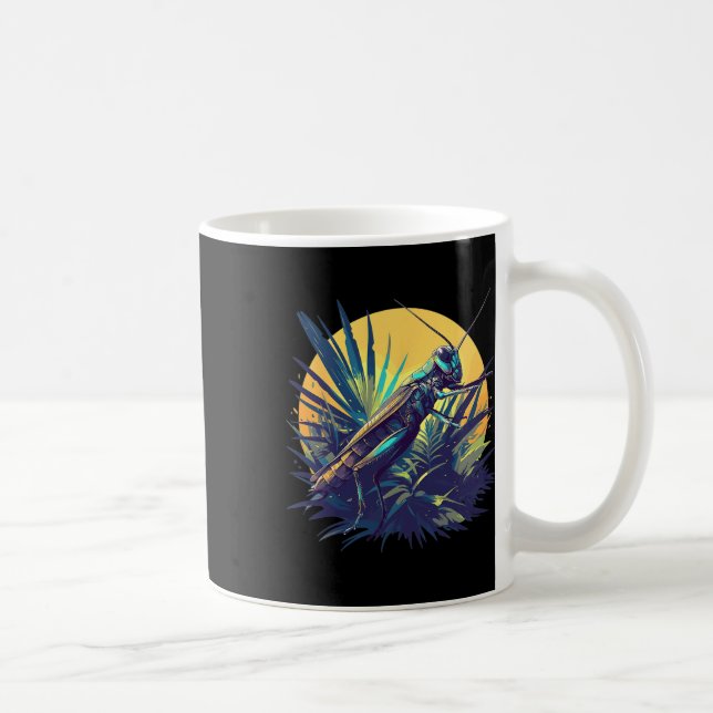 Syrsor Djur Syrsa 5  Kaffemugg (Höger)