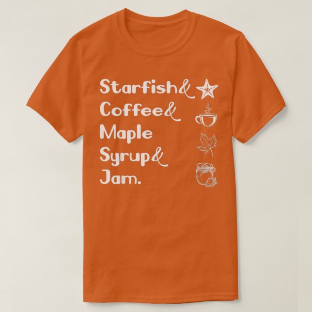 Syrup och Sylt Älskare T Shirt (Design framsida)