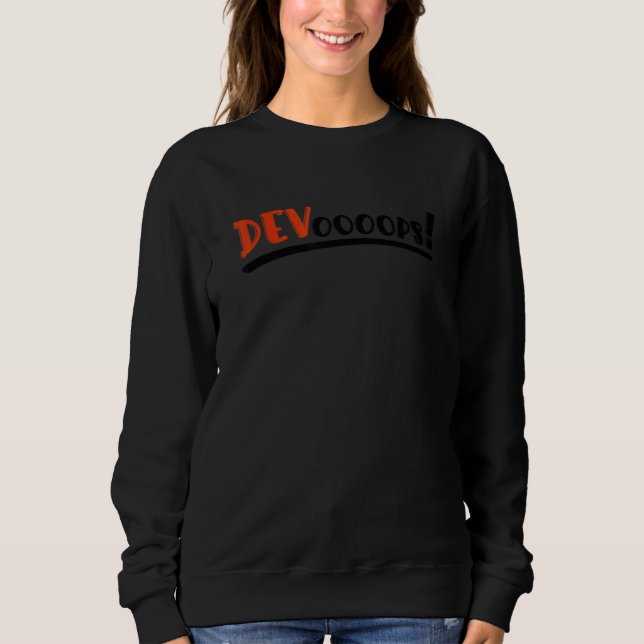 Sys admin and developer for a Cloud devops enginee T Shirt (Framsida)