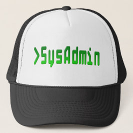 SysAdmin Truckerkeps