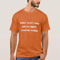 SysAdmin TShirtsorange - kraschad server