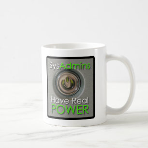 SysAdmins har verkligt att driva Kaffemugg
