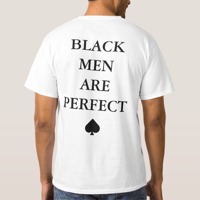 SYSBM Black Manar är Perfekt T Shirt (Baksida)