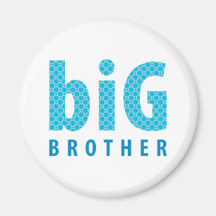 SYSKON COLLECTION - storebror {blue} Magnet