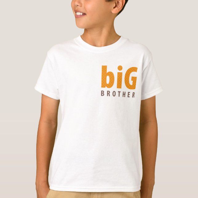 SYSKON COLLECTION - storebror {orange} T-shirt (Framsida)