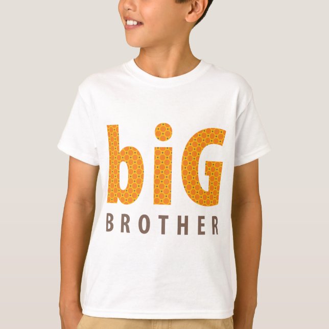 SYSKON COLLECTION - storebror {orange} Tee (Framsida)
